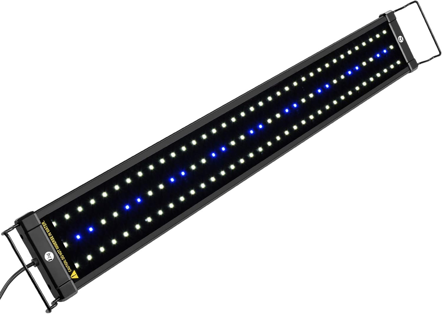 Classicled Aquarium Light, Fish Tank Light with Extendable Brackets, White and Blue Leds, Size 12 to 18 Inch, 6 Watts